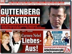 Guttenberg Rücktritt